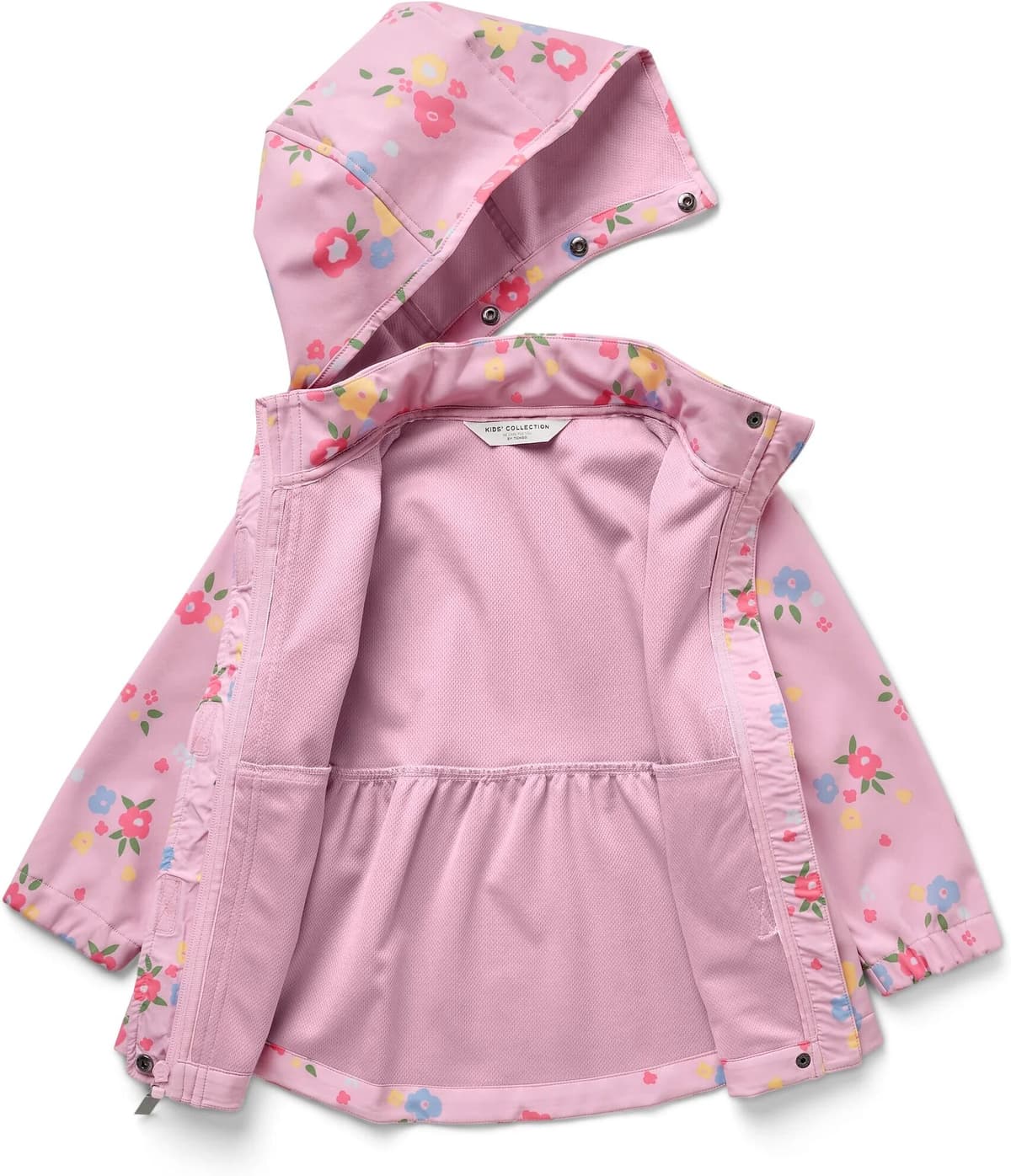 Tchibo - Kinder-Softshelljacke - Kinder - Gr. 110/116 - rosa/geblümt