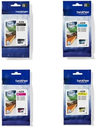 Brother LC-426 Pack 4 cartuchos de tinta XL