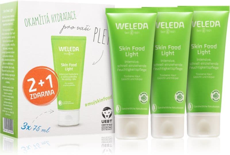 Weleda Skin Food Light σετ δώρου για έντονη ενυδάτωση