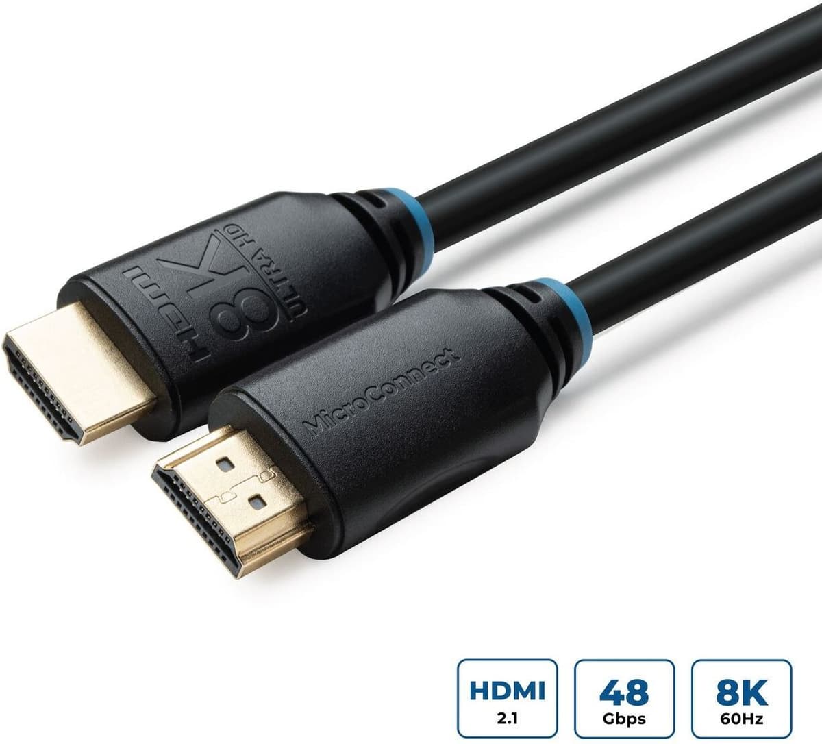 Microconnect 8K HDMI 2.1 Cable 0.5m