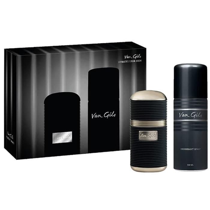 Van Gils Strictly for Men eau de toilette 30 ml + deodorant spray geschenkset