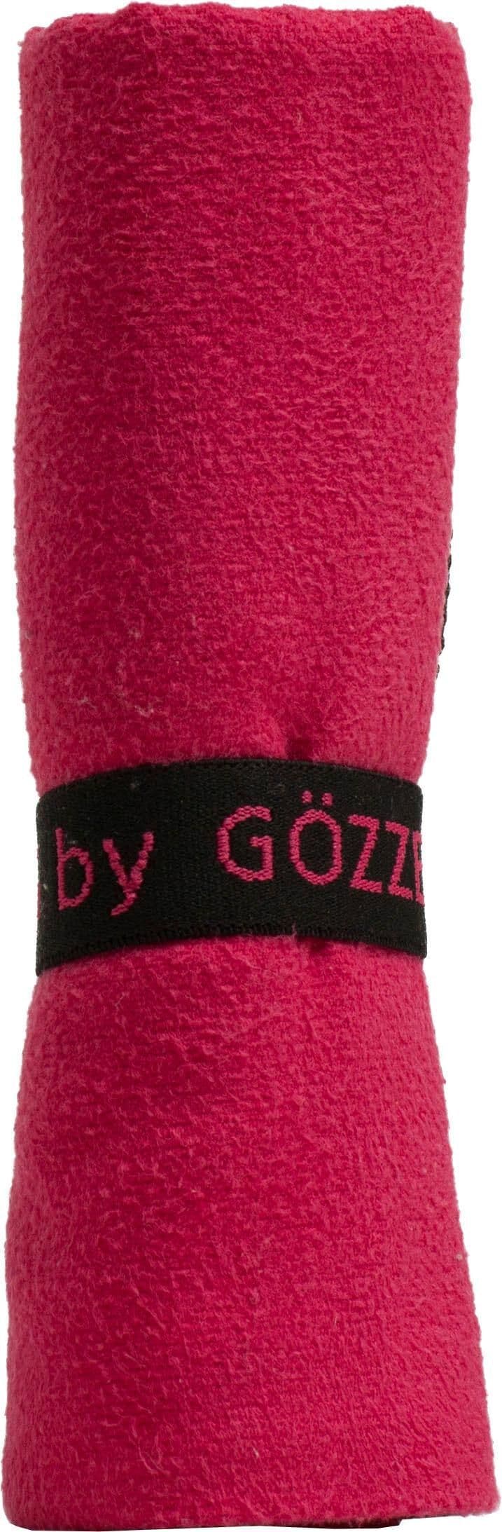 Sporthandtuch GÖZZE "Sports by Gözze", pink, B:30cm L:50cm, Microfaser, Obermaterial: 90% Polyester, 10% Polyamid, Handtücher, im Set, schnell trocknend, Mikrofaser, für Sport, Reisen & Camping