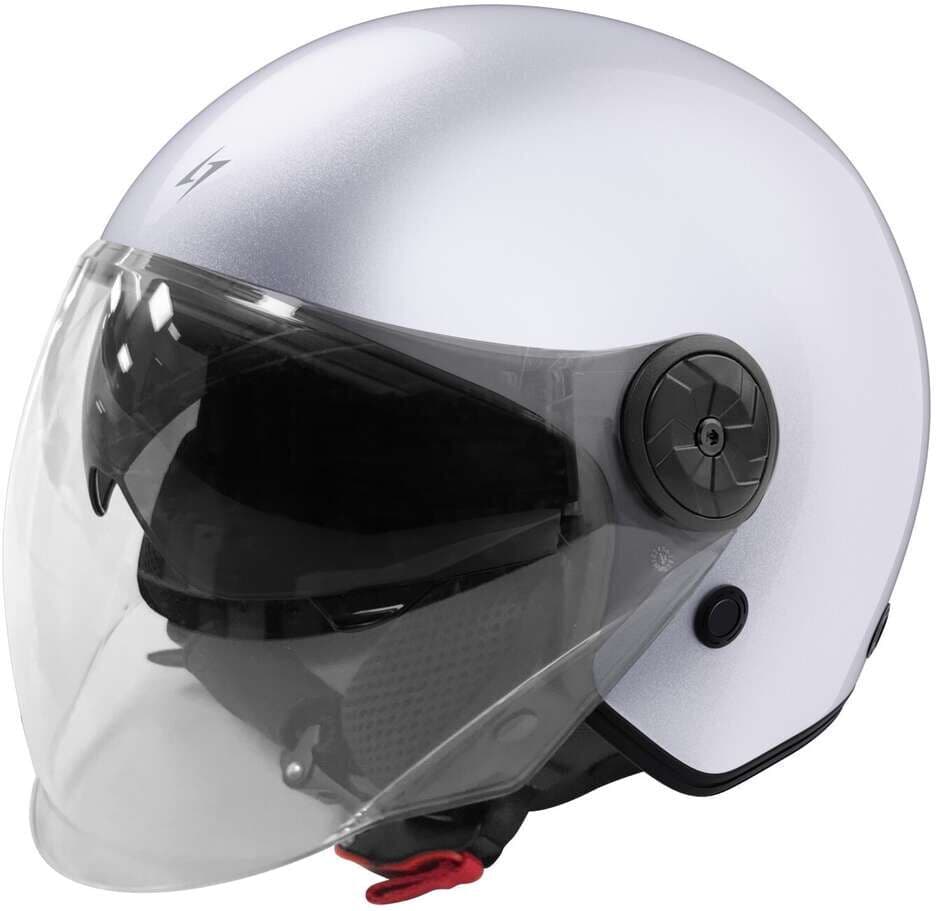 Casco Moto Jet Stormer MIND Bianco Perla taglia XS