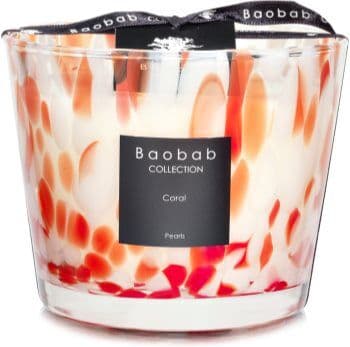 Baobab Pearls Coral vela perfumada 500 g. Pearls Coral