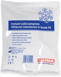 Gima Ghiaccio Istantaneo in Busta per Traumi e Dolori Confezione da 25 pezzi