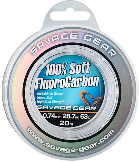 Savage Gear Soft Fluorocarbon 9,3 Fod - 8-28 Gram