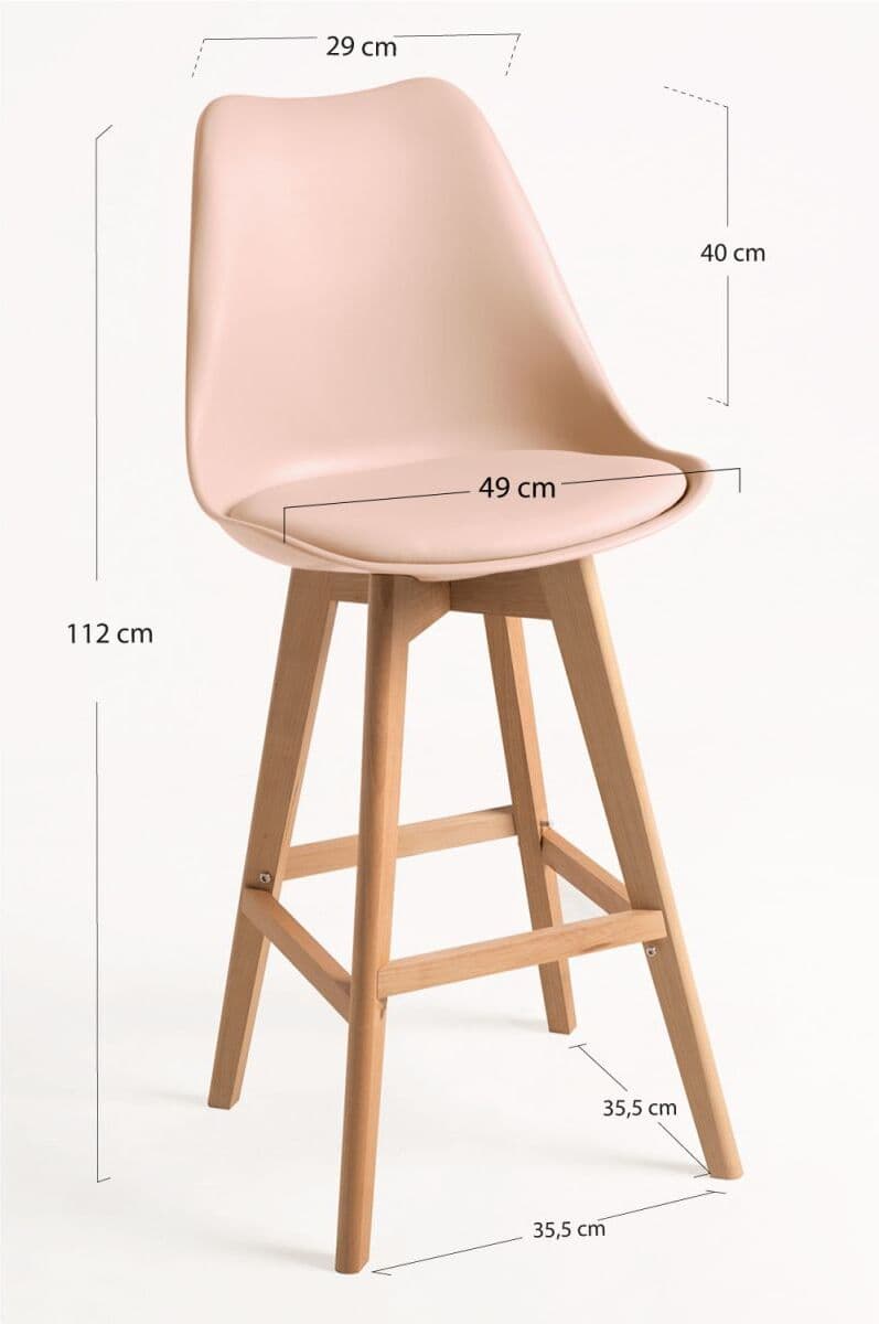Presentes Miguel Pack 4 Bancos Synk - Beige