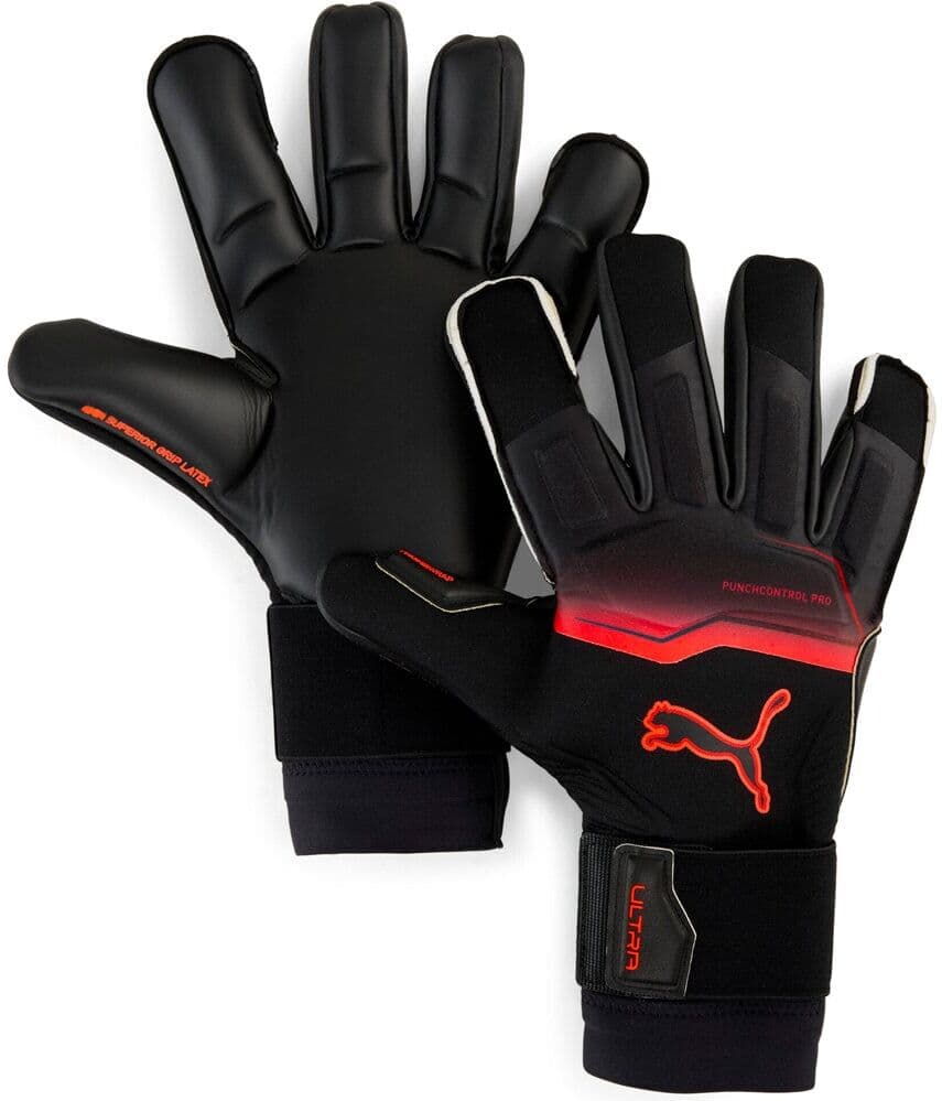 Puma ultra ultimate guantes portero Negro (7)