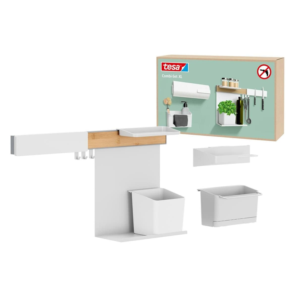 tesa Küchenorganizer Kombi-Set XL (70043-00000-00)
