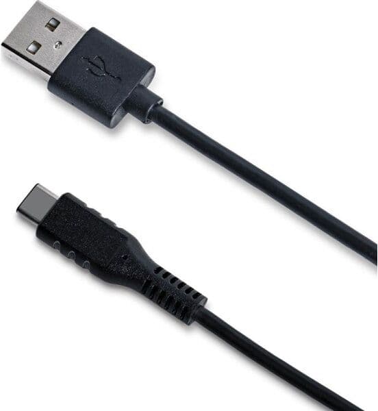 Celly Usb Type-C Opladningskabel, 2 Meter, Sort