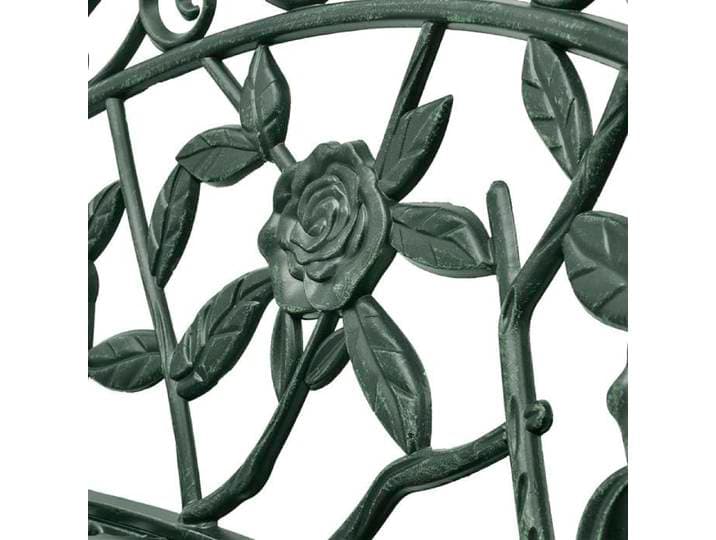 Bon plan  Banc de jardin - JILI HOT - 2 sièges - 100cm Aluminium coulé Vert - Pour extérieur/parc Thome4140102