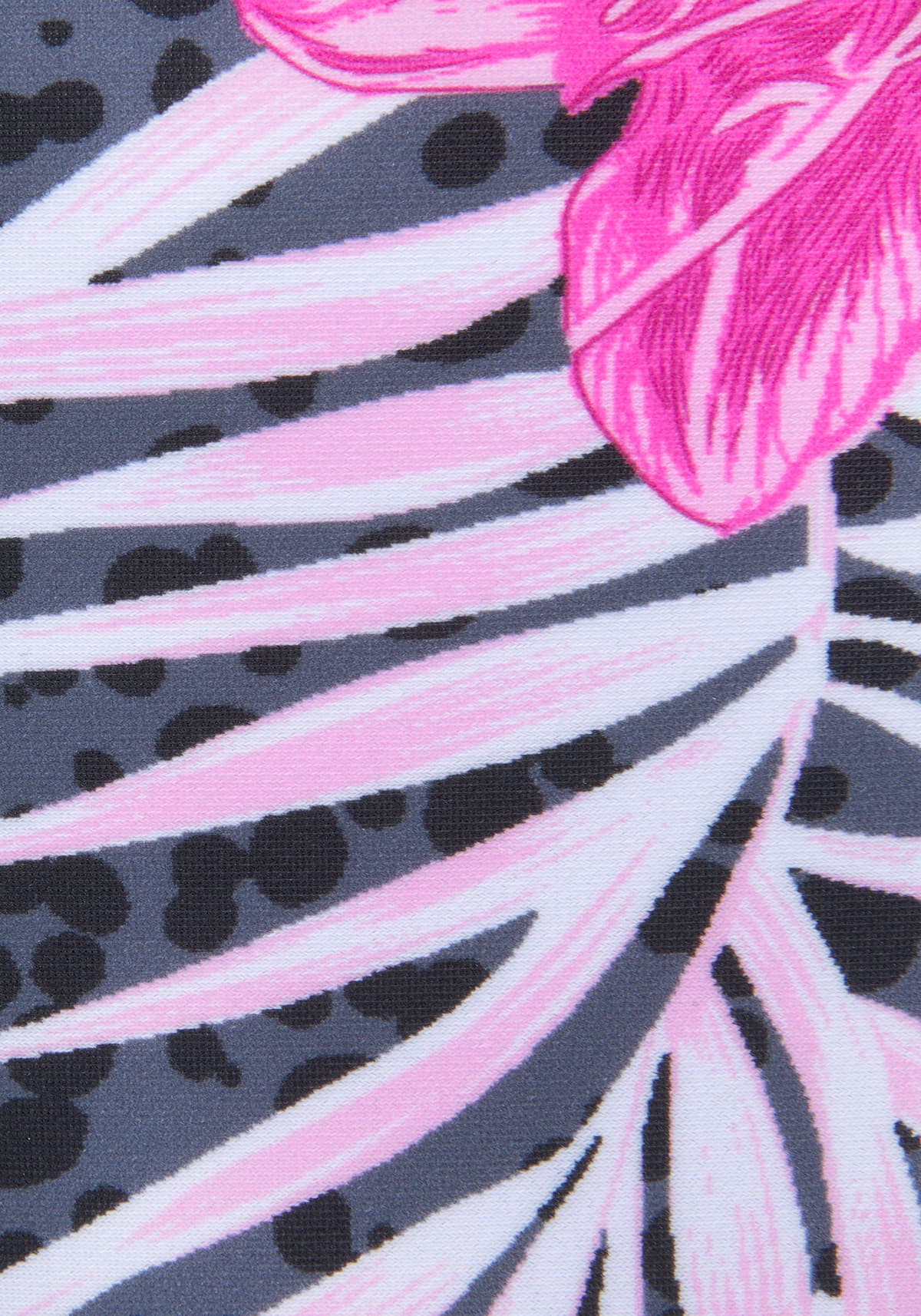 Bügel-Bandeau-Bikini BUFFALO, Damen, Gr. 36, Cup D, blau (marine, pink), Obermaterial: 82% Polyamid, 18% Elasthan. Futter: 100% Polyester. Wattierung: 100% Polyester, Bikini-Sets Bügel-Bandeau-Bikini, im Mustermix marine, pink 36, Cup D