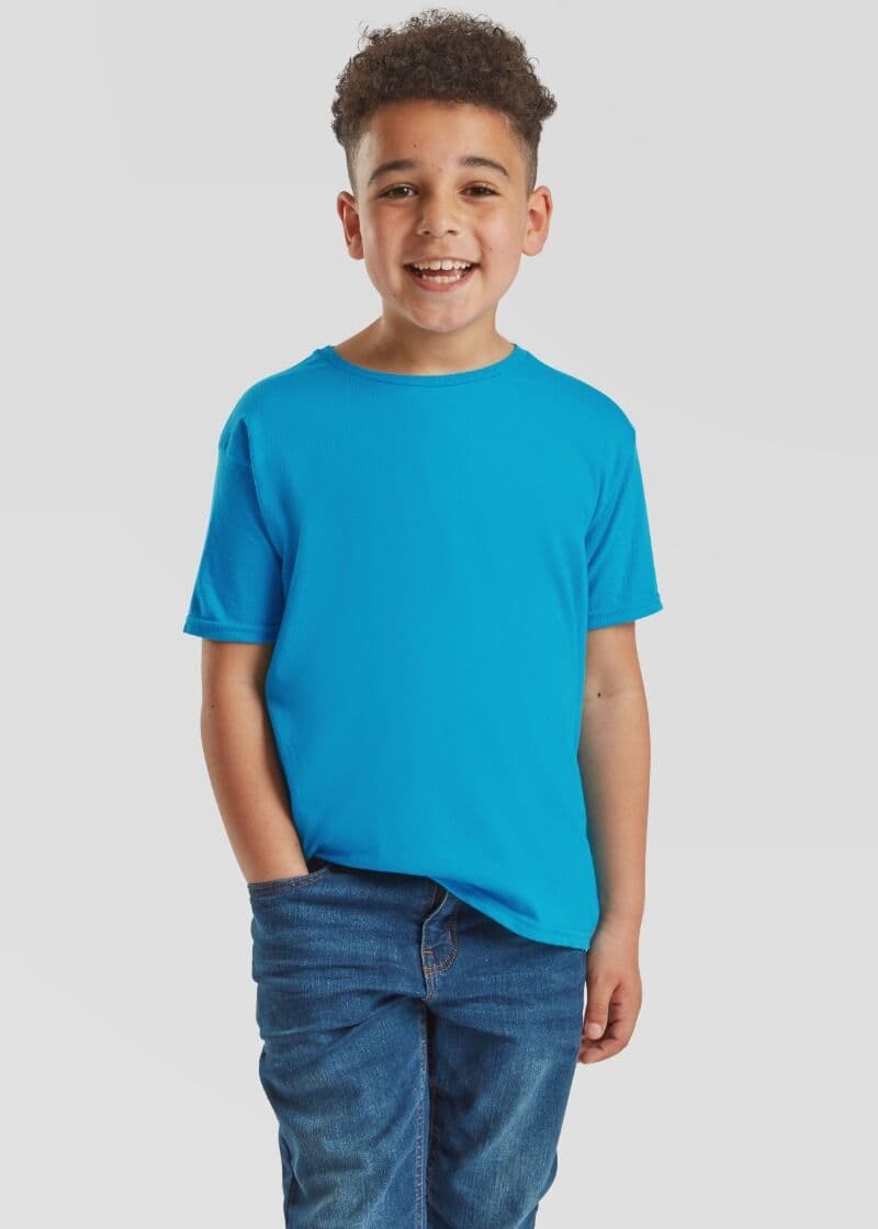 Fruit Of The Loom F130k Kids´ Iconic T Powder Rose 164