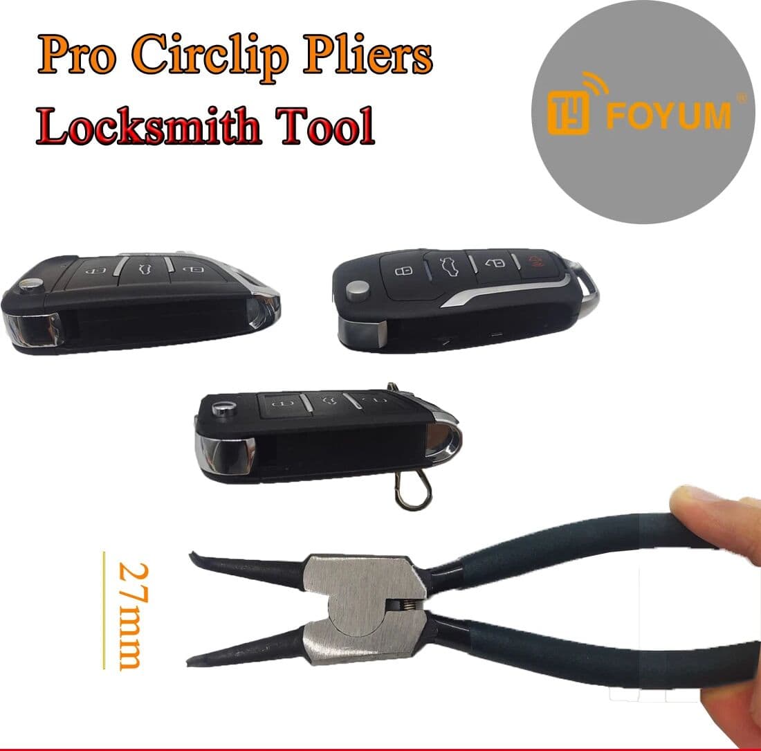 NONE External Snap Ring Circlip Pliers Multi‑Functional Hand Tool Crimping Removal Device Practical Locksmith Repair Tool Kit