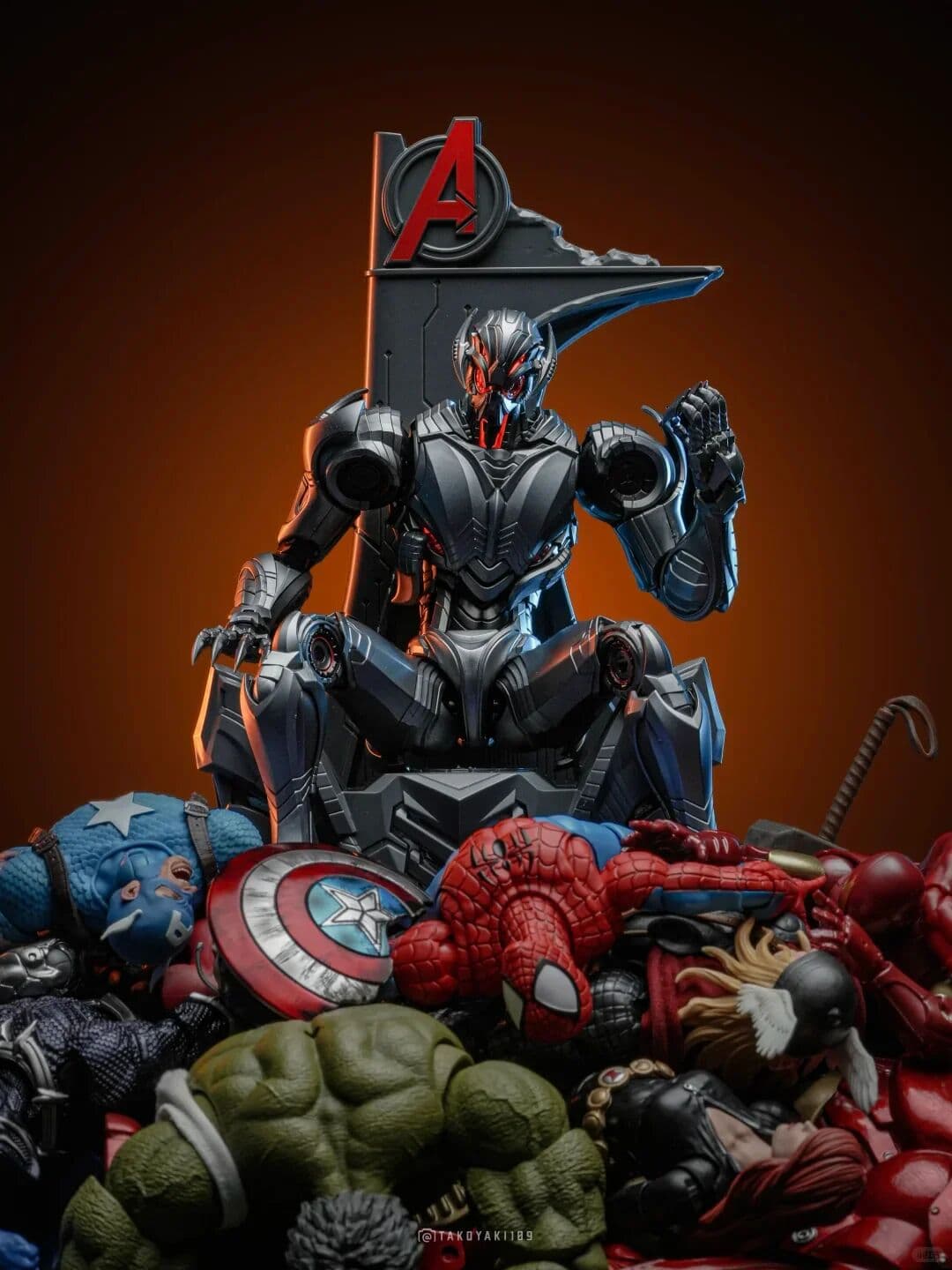 In Stock Blokees Marvel Rivals Legend Class Wave 1 Ultron Figure Action Figure Toy Figures Collectible Robot Models Toys