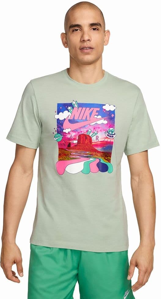 Nike T-Shirt Verde Uomo XL