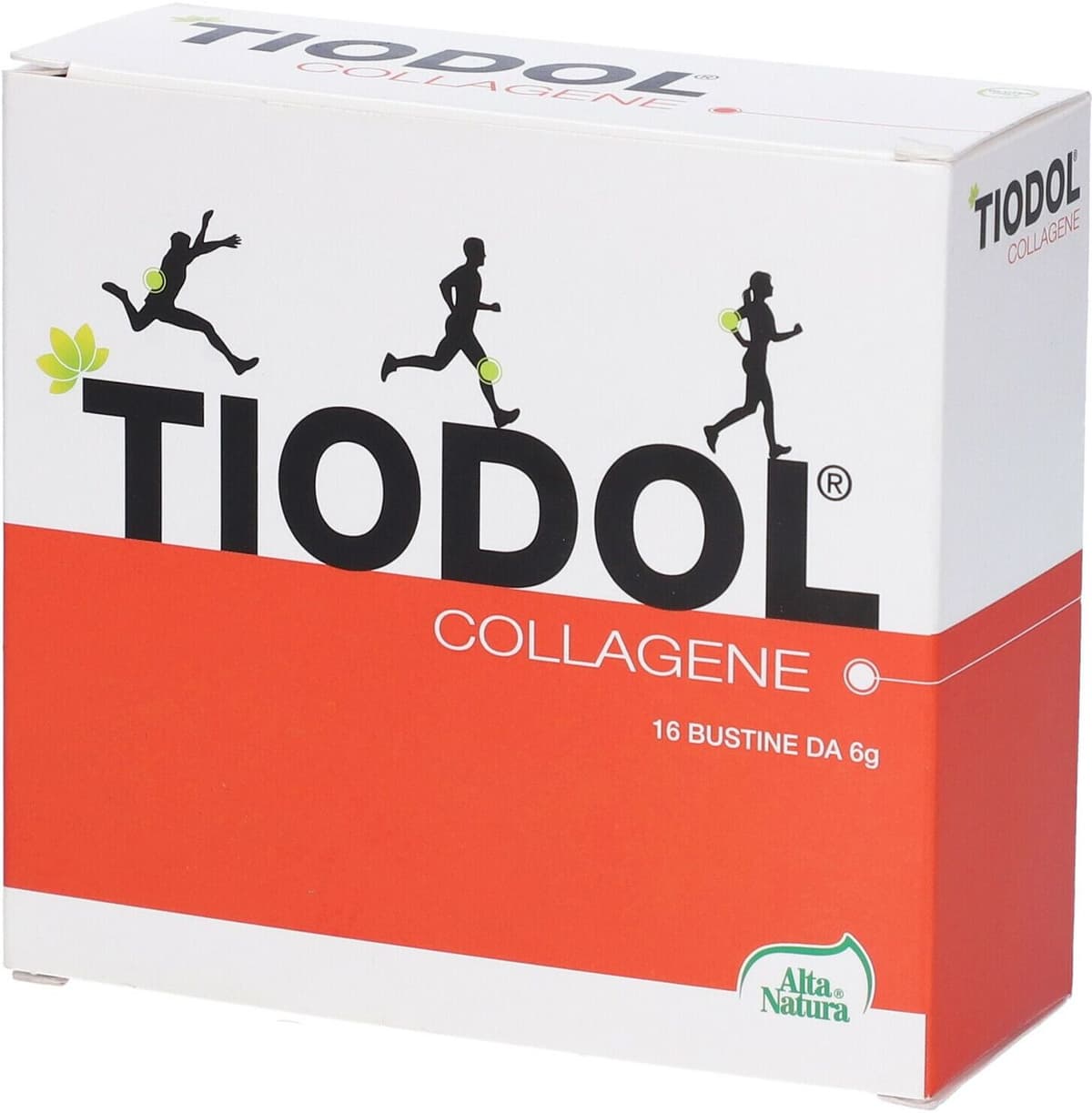 ALTA NATURA-INALME Srl Tiodol Collagene 16 Bustine da 6g - Integratore Alimentare di Collagene Idrolizzato