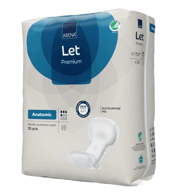 Abena Let Premium Anatomic - 18 paquets de 30 protections  - 18 paquets de 30 protections
