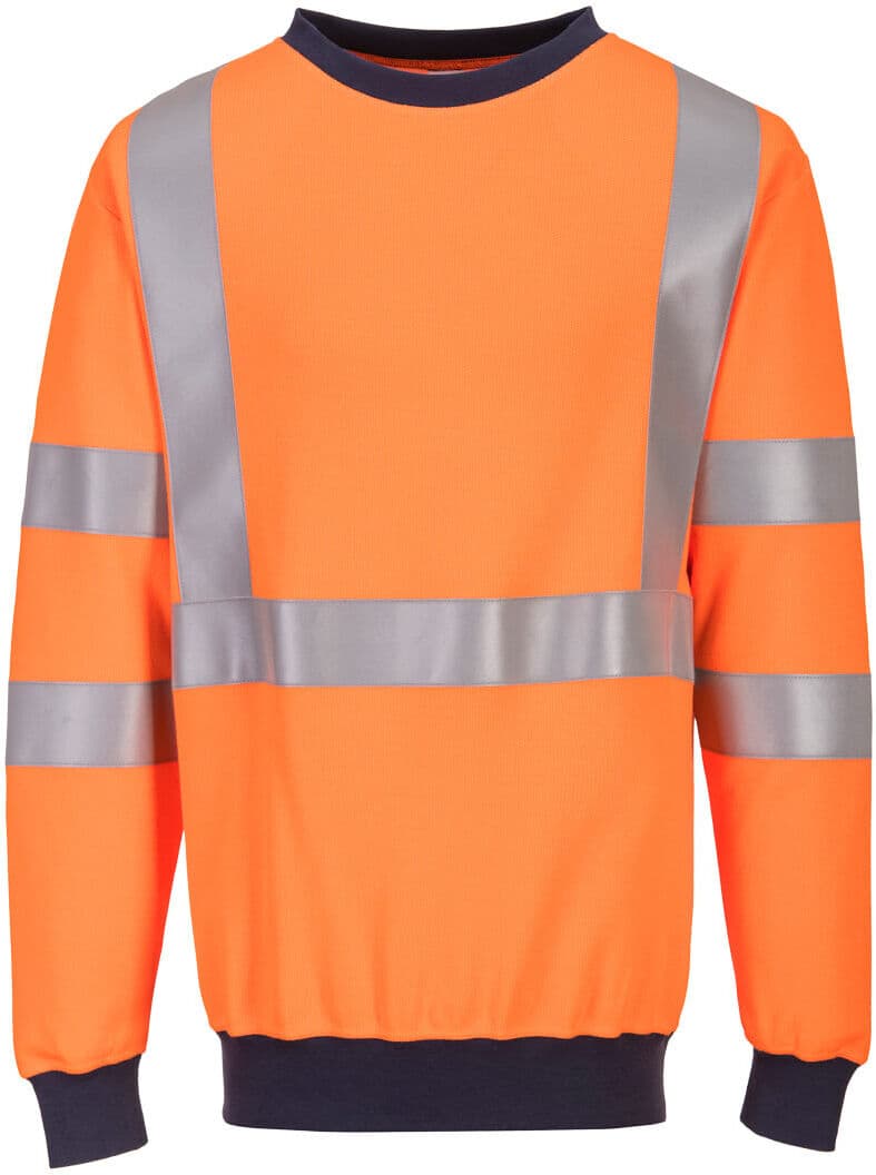 Portwest Fr703 Flammehæmmende Ris Sweatshirts 2xl Orange