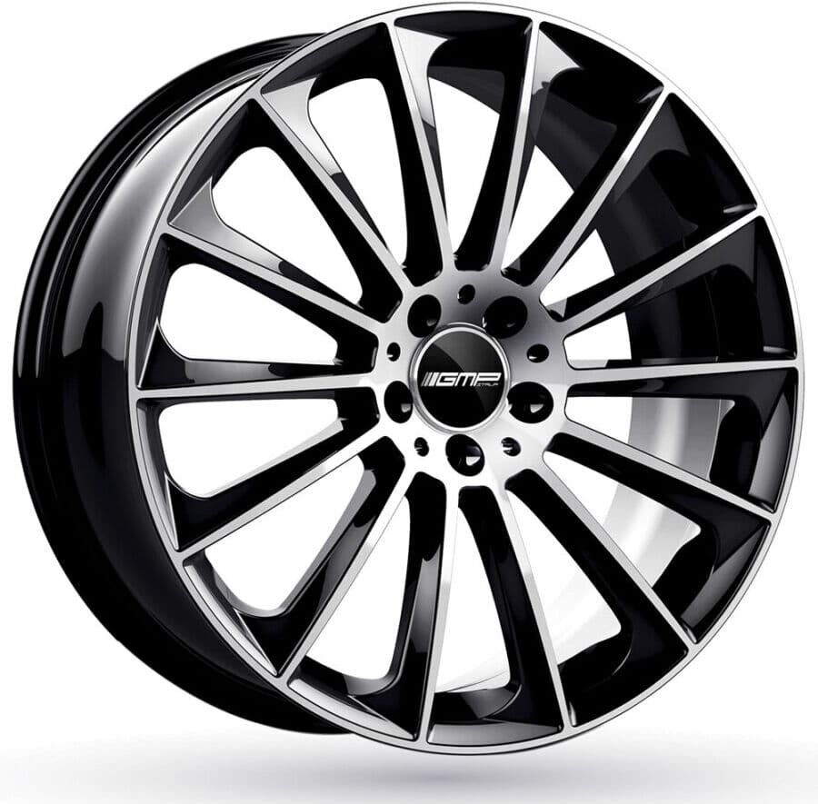 Jante Alu Gmp Stellar - 21 Pouces - Noir Bord Poli