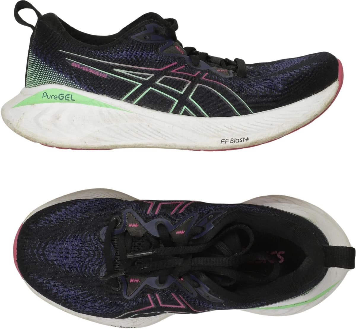 Asics Damen Sneaker, Neon, Gr. EU 38, kein / Etikett - Second Hand
