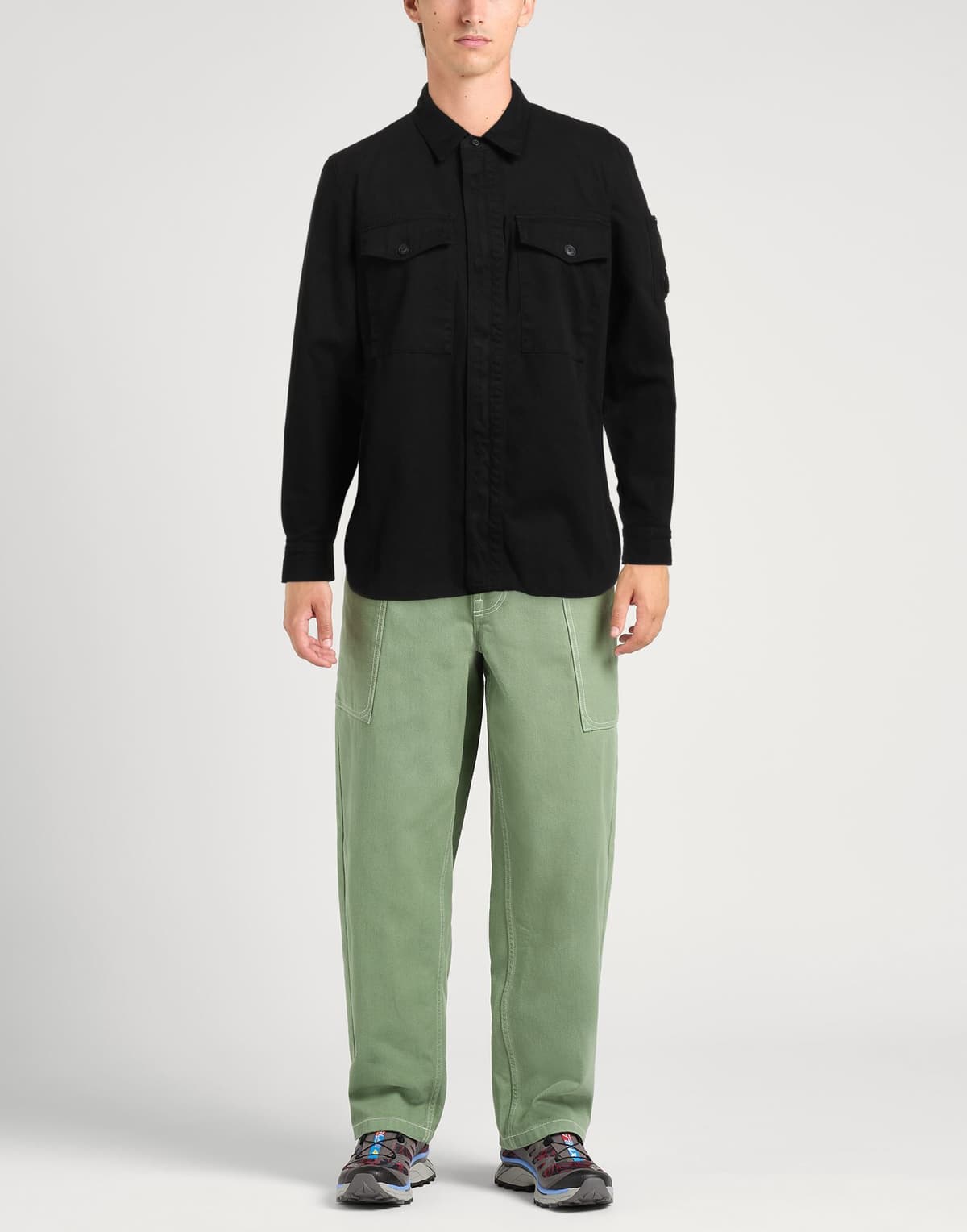 C.P. Company Camisa Hombre Negro M,S,XL,XS Hombre