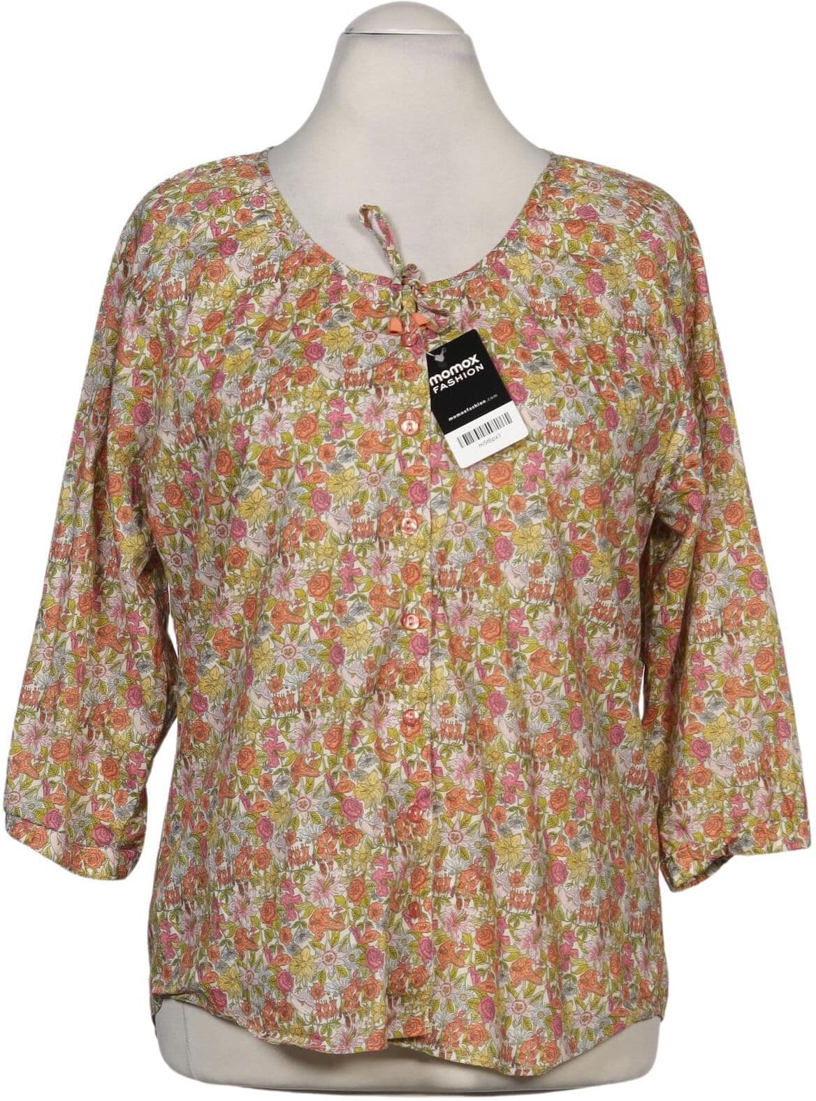 Walbusch Damen Bluse, Mehrfarbig, Gr. EU 44, Baumwolle - Second Hand