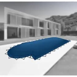 Poolplane - aufblasbar - rechteckig - röm. Treppe - individuelles Maß