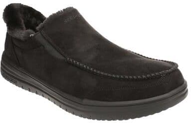 Skechers USA Murette-Scofield (Men's) Casual Shoes in Black, Size 8.5 M, Synthetic