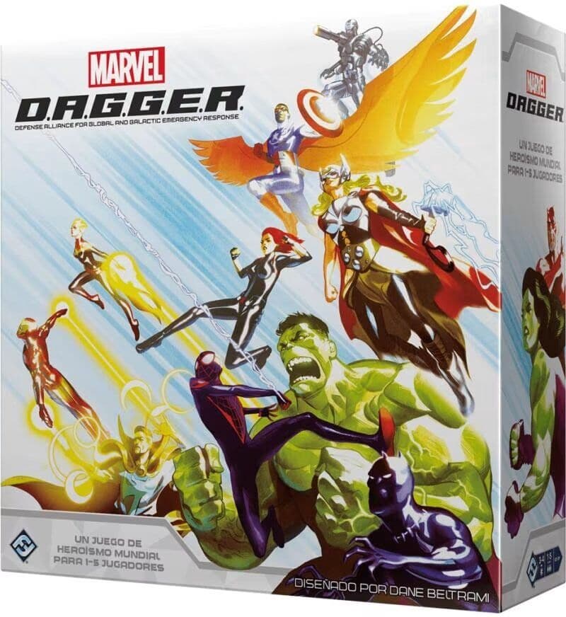Asmodee Juego De Mesa Marvel Dagger Edad Recomendada 12 Años Talla Única Unisex