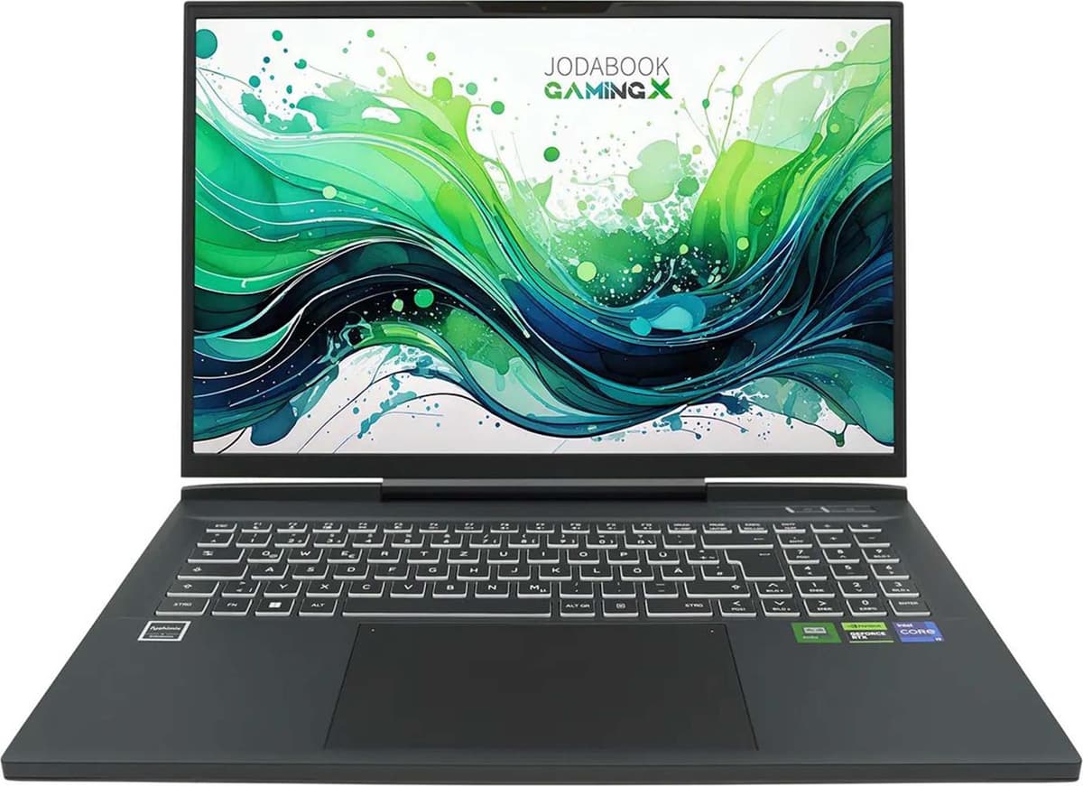 JodaBook Gaming X N17 (Schwarz, 17" WQXGA, Intel Core i9-14900HX, GeForce RTX 4080, 64 GB RAM, 16 TB SSD) mit Windows 11 Pro
