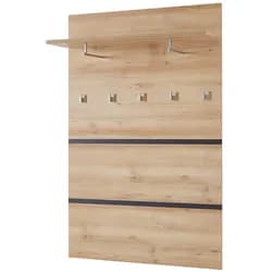 Hängegarderobe in Buche Dekor mit Haken