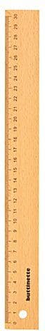 buttinette Holz-Lineal