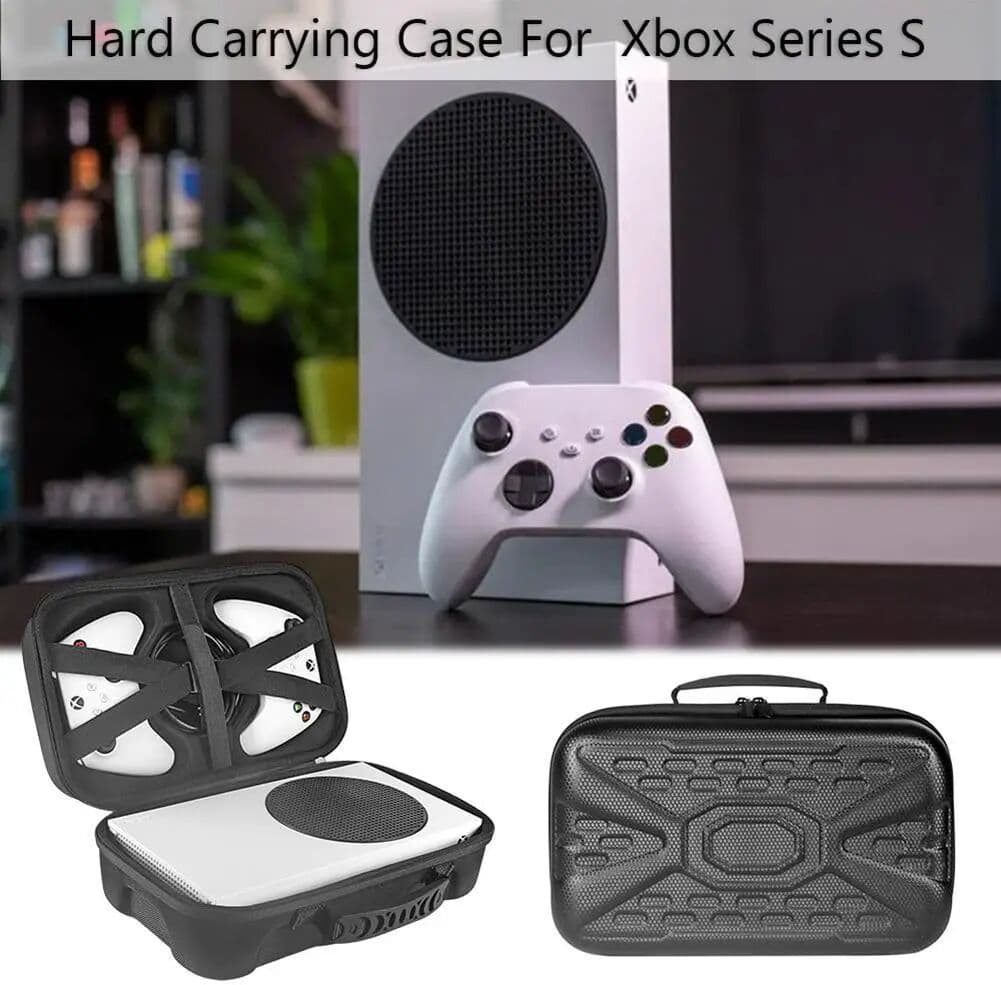 APWIKOGER Hard Carrying Case for Xbox Series S Game Console Travel Case Travel Carry Case for Wireless Controller and Gaming Accessories