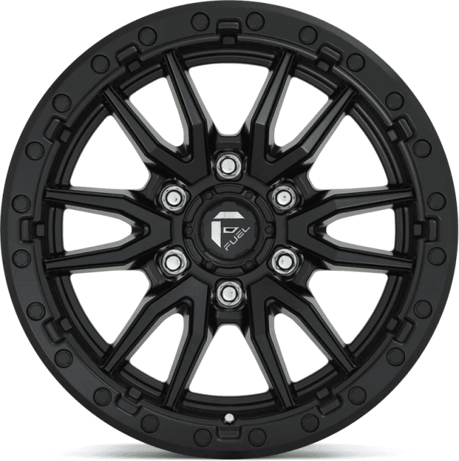 Fuel Off-Road Jantă de Aluminiu, FUEL D679 REBEL, 18x9.0, ET 1, 6x139.7, 106.1, Negru