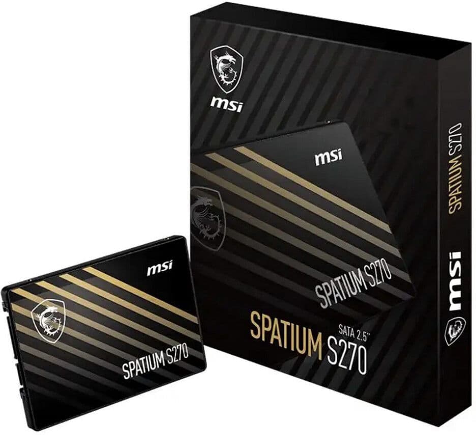 SSD 2.5" Spatium S270 240GB 3D NAND SATA - MSI