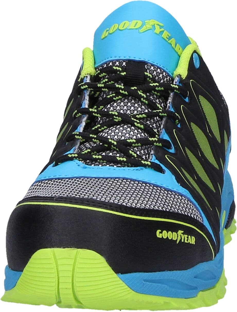 Sicherheitsschuh GOODYEAR "Sicherheitsschuh" Gr. 48, blau (blau, grau), 48, Obermaterial: 100% Nylon NY., Schuhe, Sicherheitsschuh