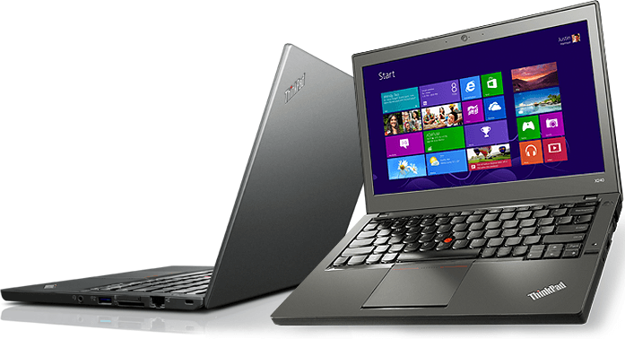 Refurbished Lenovo ThinkPad X240 Laptop - 12.5" Intel Core i5-4300U 4GB 320GB WebCam WiFi Windows 10 Pro
