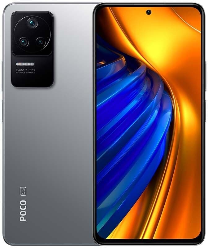 Smartphone Poco F4 5G 6.67" 6GB/128GB Dual SIM (Moonlight Silver) - XIAOMI