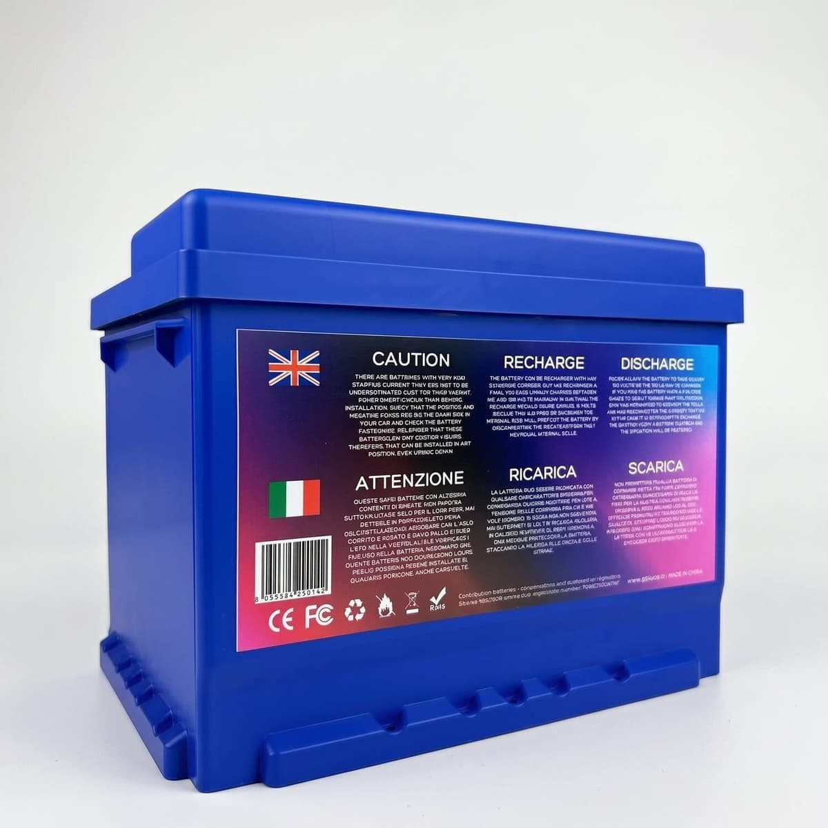 GS Audio LifePo4 13.2V Extra light 35Ah-LiFePO4 Lithium