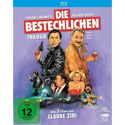 Die Bestechlichen - Die komplette Film-Trilogie von Claude Zidi (Filmjuwelen) [3 BRs], Blu-ray