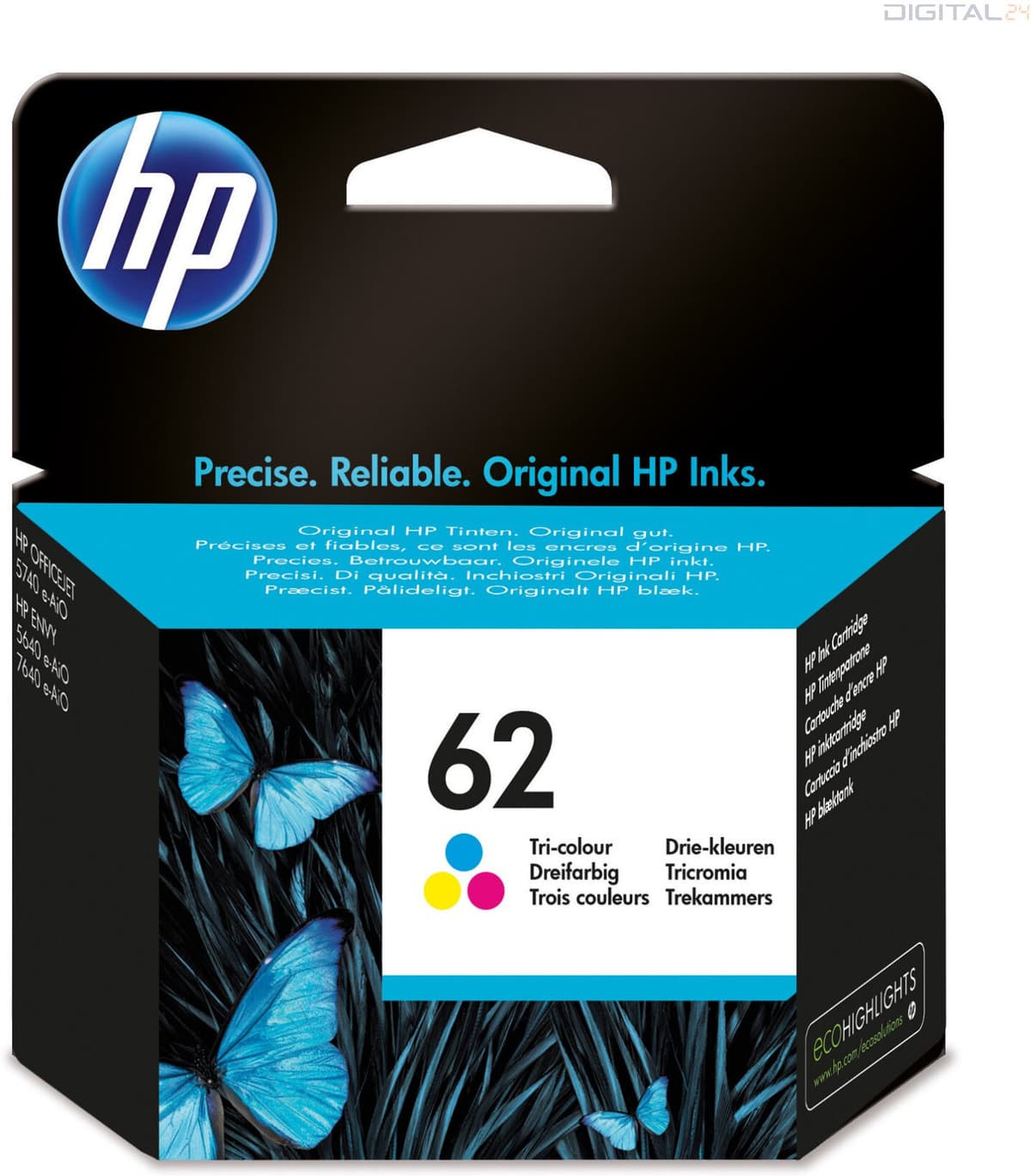 HP C2P06AE Tintapatron Color 165 oldal kapacitás No.62
