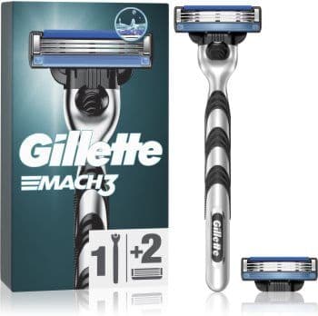Gillette Mach3 máquina de depilação + lâminas de reposição 2 un.. Mach3