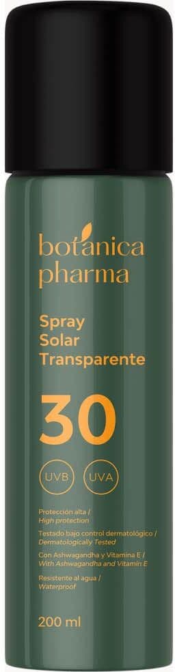 BotánicaPharma Spray Solar Transparente Spf30 200 ml