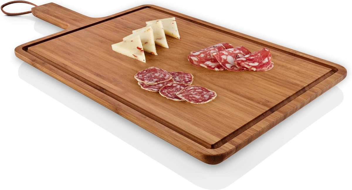 Schneidebrett EVA SOLO "Nordic kitchen 26 cm x 51 cm", braun, B:26cm H:2cm L:51cm, Schneidebretter, Schneidebrett braun B/H/L: 26cm x 2cm x 51cm
