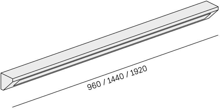 B2B Partner LED osvetlenie pre kuchynky NIKA, dĺžka 1920 mm