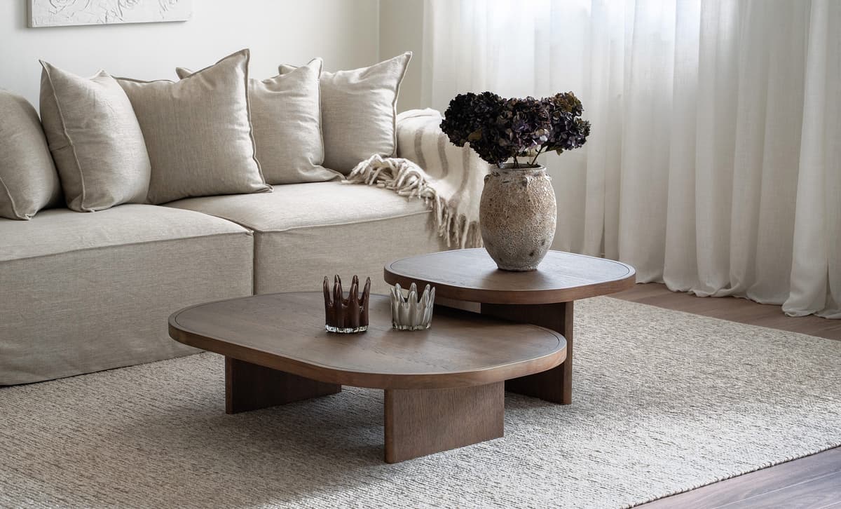 SoffaDirekt Solima Soffbord 70 Brun