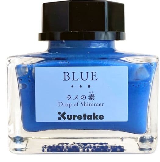 ZIG Ink cafÃ© Drop of shimmer blue