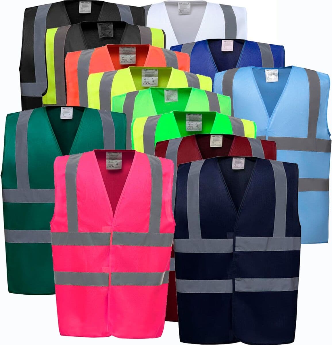 Yoko Yk100 Veste & Bodywarmers Black Yoke / Hi-Vis Yellow S