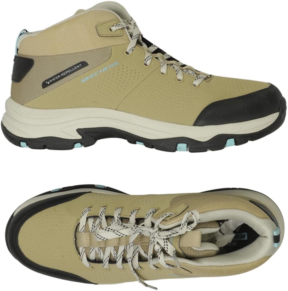 Skechers Damen Stiefelette, Beige, Gr. EU 41, kein / Etikett - Second Hand